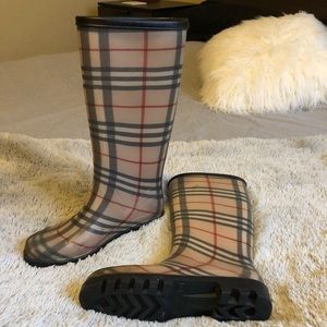 Burberry Rain Boots